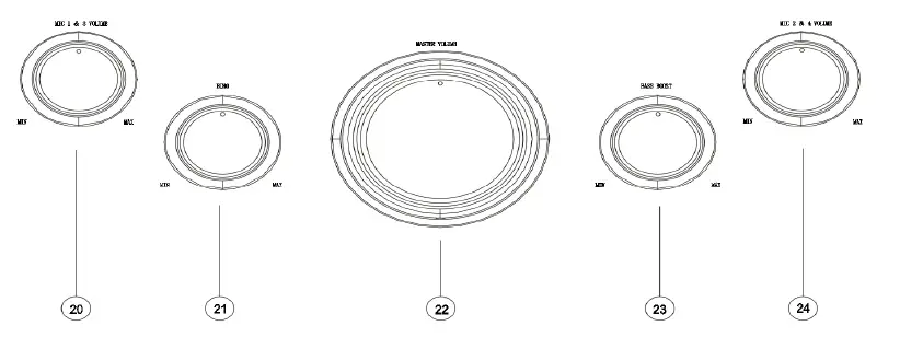 easy karaoke EKS468BT Smart Bluetooth System + 4 Microphones fig 2