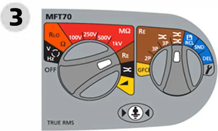Megger Multifunction Tester - 2-Clamp Stakeless 3