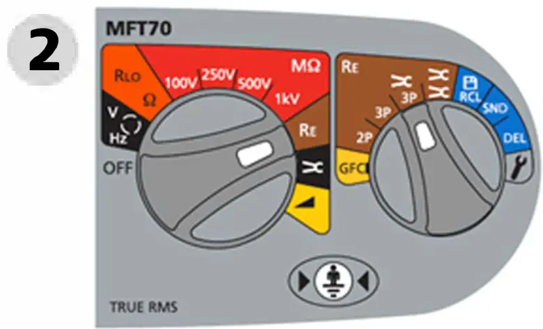 Megger Multifunction Tester - 3-Pole 3.2