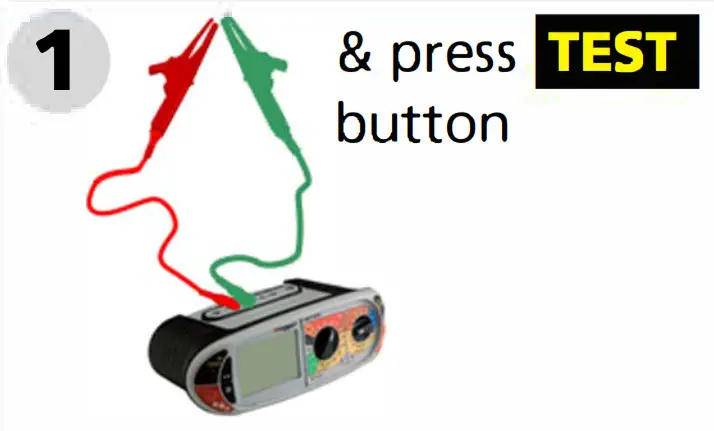 Megger Multifunction Tester - Measuring Continuty 1