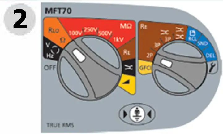 Megger Multifunction Tester - Measuring Continuty 2