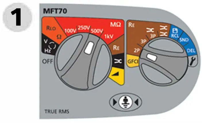 Megger Multifunction Tester - Measuring Insulation Resistance 1