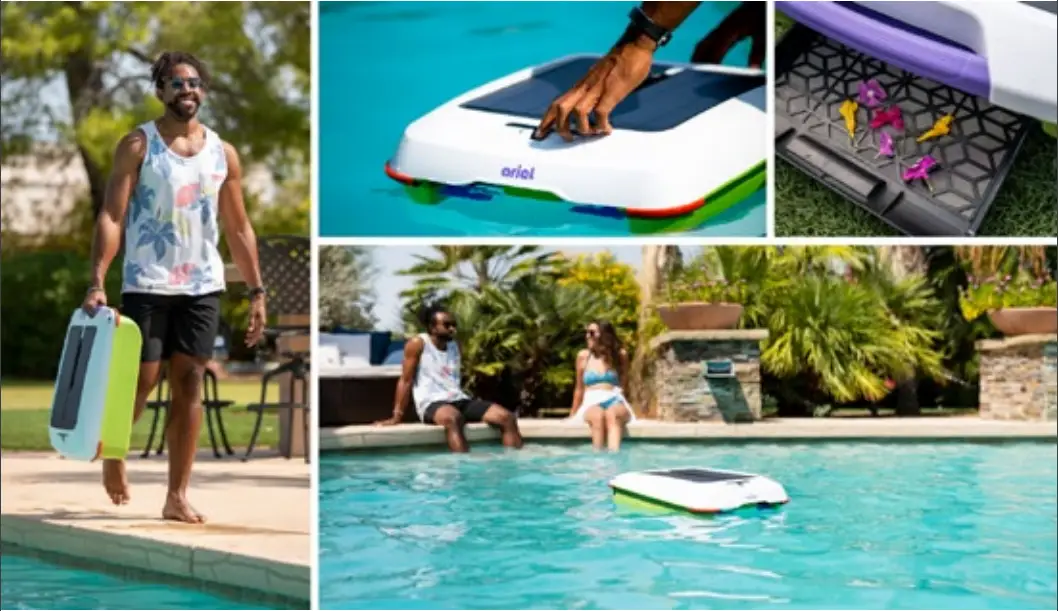 arial CES2021 Robotic Pool Cleaner - fig 2