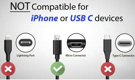 DEEGO 5336201 Micro USB Cable fig1