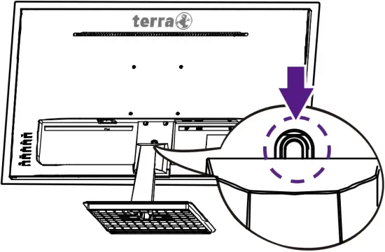 terra 27 Inch LCD-LED - Disconnecting Stand 1