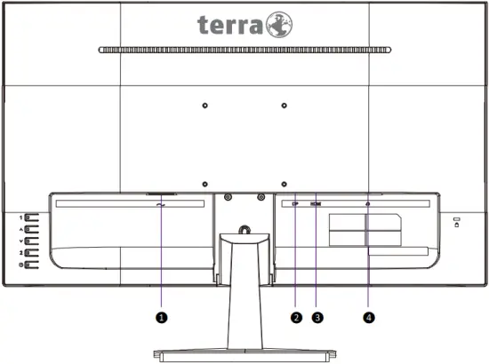 terra 27 Inch LCD-LED - Rear View