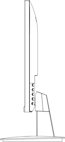terra 27 Inch LCD-LED - Side View 1