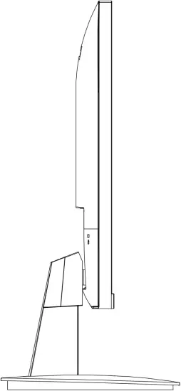 terra 27 Inch LCD-LED - Side View 2