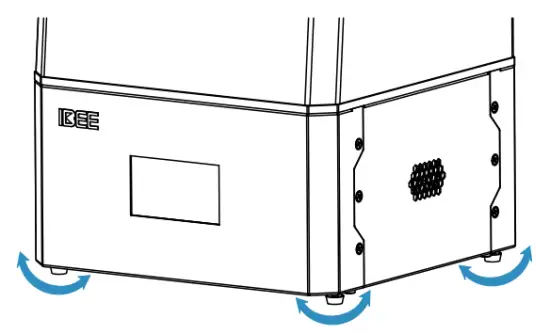 Position the printer