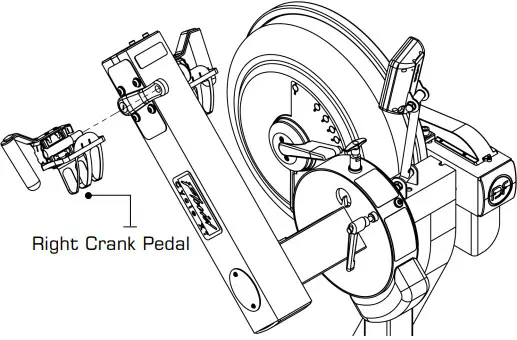 FIRST DEGREE FITNESS E750 Fluid Exercise Cycle - STEP 4