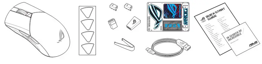 ASUS Wireless Gaming Mouse - Package Contents