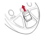 ASUS Wireless Gaming Mouse - Removing the USB Dongle