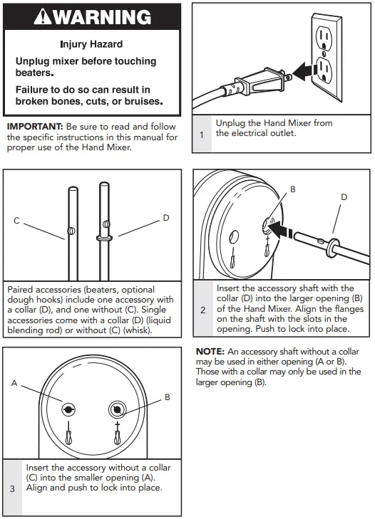 KitchenAid KHM72 7-Speed Hand Mixer Contour FIG 3