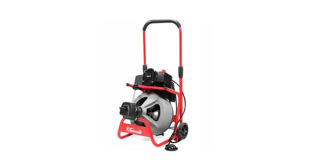 Xtremepowerus 45098 260w 80ft Drain Cleaner Owner's Manual