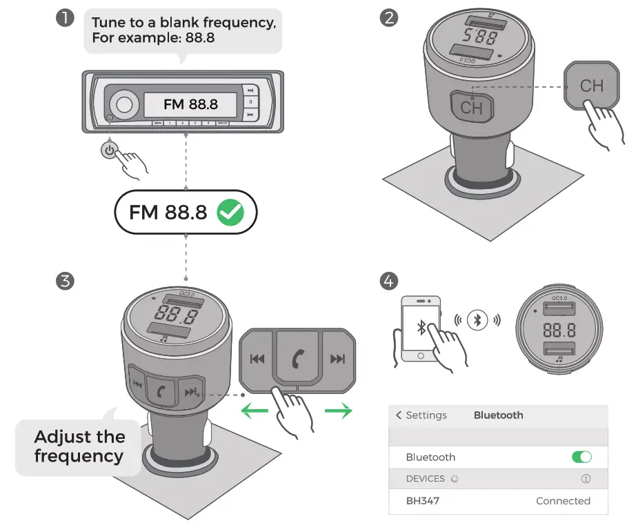 Octeso 8E 9951 AB01 Wireless FM Transmitter - fig.