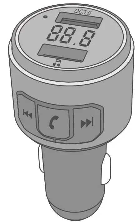 Octeso 8E 9951 AB01 Wireless FM Transmitter