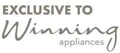 Exclusive to Winning Appliace