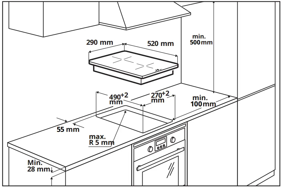 IKEA 204 675 92 VALBILDAD Induction Hob - fig 1