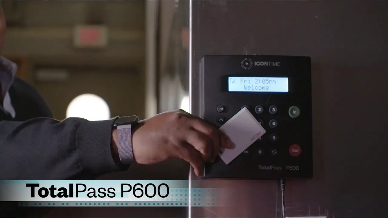 Icon Time Totalpass B600 User Guide Icon Time Totalpass B600 User Guide