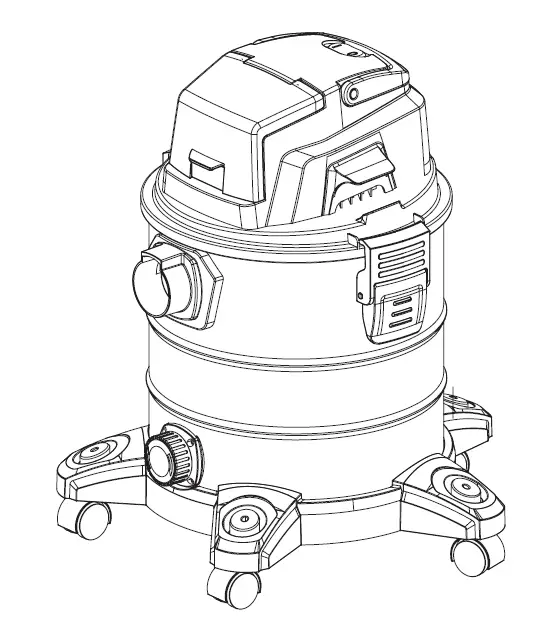 YARD-FORCE-LW-CVC1-20V-Cordless-Wet-and-Dry-Vacuum-Cleaner-product