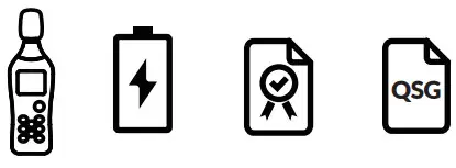 MASTECH MS6708 Digital Sound Level Meter - Contents