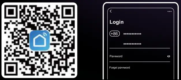 Lideka SMD 5050 RGBIC 5 Meter Dreamcolor LED Strip Light Instruction Manual - QR Code