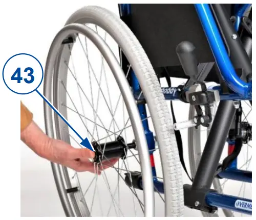 Assembling rear wheels