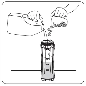 SHARDOR PB615B Mini Blender - 1