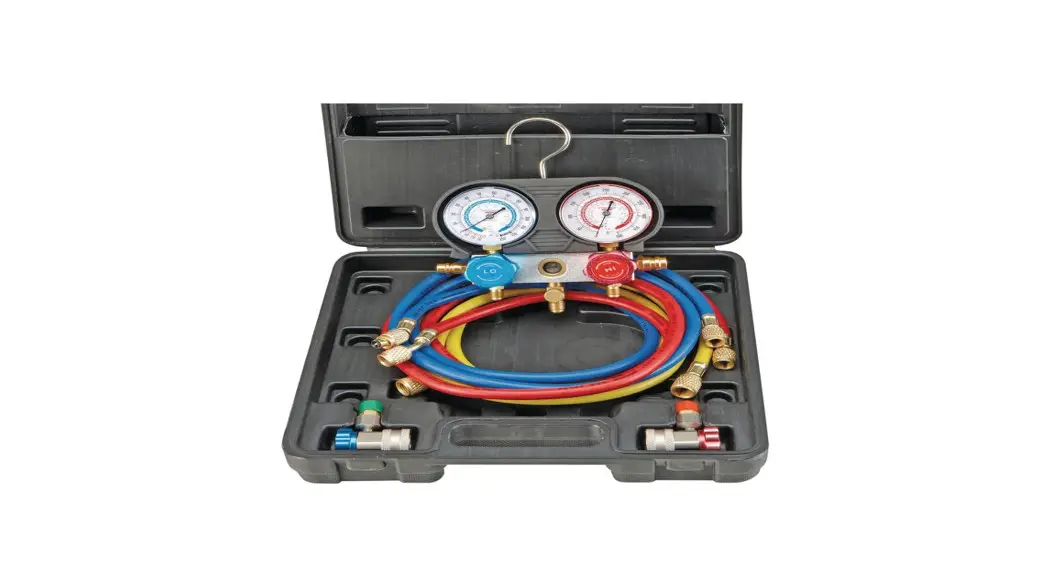 Pittsburgh R134a Ac Manifold Gauge Set Owner's Manual