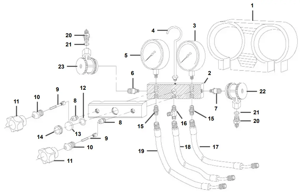 PITTSBURGH R134a AC MANIFOLD GAUGE SET-fig5