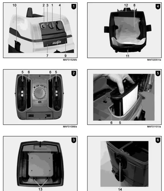 mafell S25M Electric Dust Extractor 1