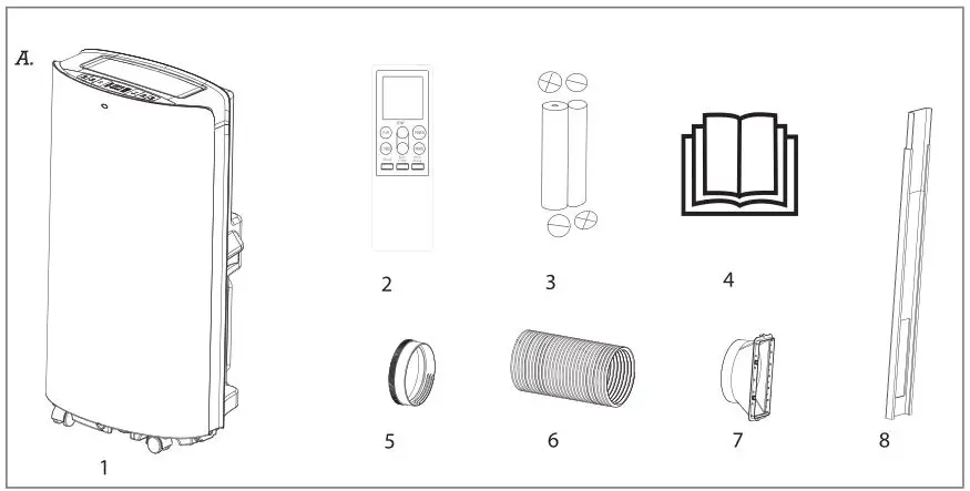Woods Ac Cortina Silent 12K - Product Description A