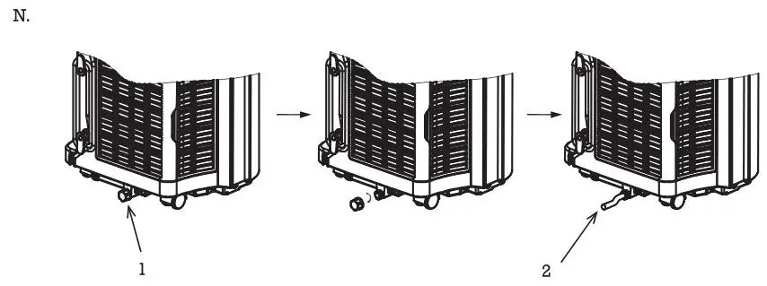 Woods Ac Cortina Silent 12K - Product Description N