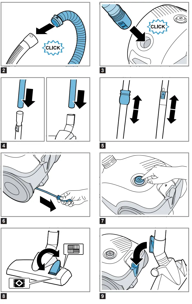 BOSCH GBS2 Bagged Vacuum Cleaner-fig1