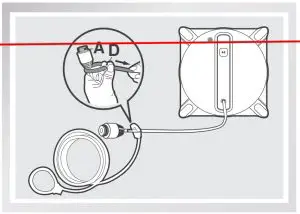 Install the Safety Tether