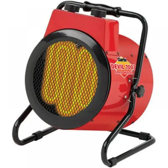 Clarke DEVIL 7003 3KW Electric Fan Heater Product