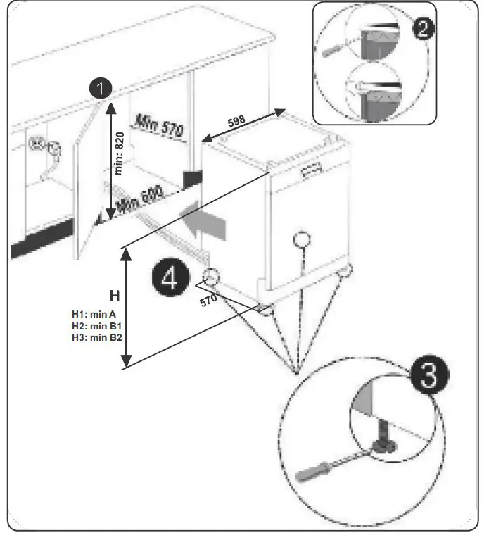 godrej 13Z STI GPGR Dishwasher 6