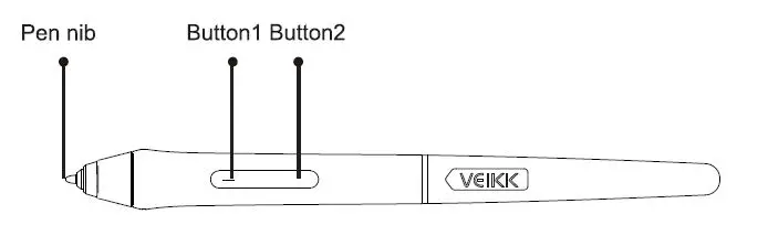 VEIKK VK1200 Pen Display 3
