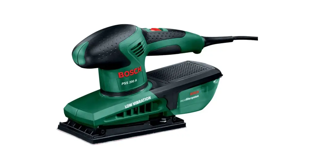 Bosch Pss 200 A 200w Orbital Sander Instruction Manual