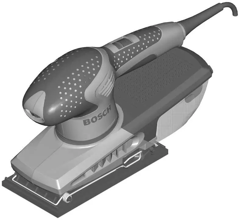 BOSCH PSS 200 A 200W Orbital Sander