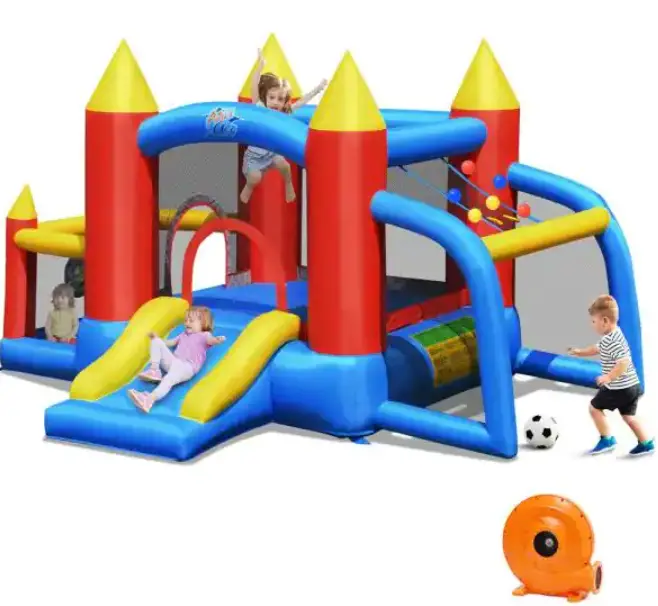HONEY-JOY-Indoor-Outdoor-Inflatable-Bounce-House-Jumping-Castle