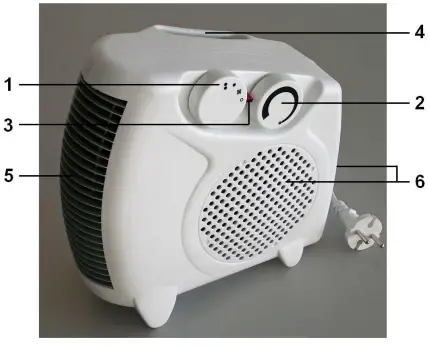 EUROM VK2001 Fan Heater -