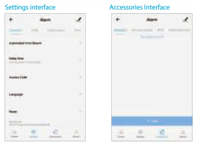 NIVIAN WiFi+GSM Security Alarm System - App Operation Interface 2