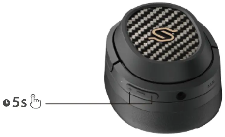 EDIFIER S3 Wireless Over Ear Headphones - Reset