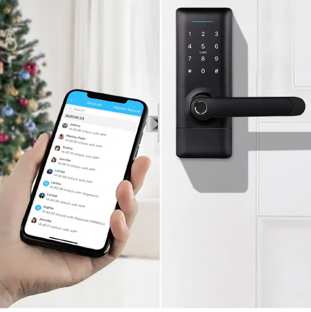 UHS-Hardware-H1B-Premium-Electronic-Keyless-Entry-Smart-Lever-Set-fig-2