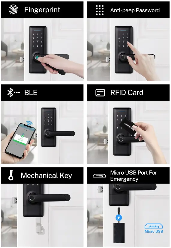 UHS-Hardware-H1B-Premium-Electronic-Keyless-Entry-Smart-Lever-Set-fig-7