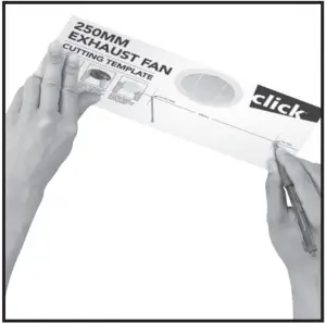 click 250mm Exhaust Fan A