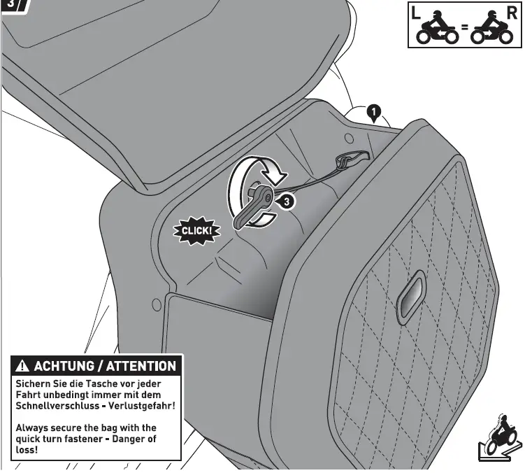 SW-MOTECH BC.HTA.17.595.20300 Legend Gear Side Bag System-9