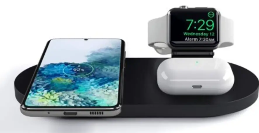 Fontastic Wi-tres 3 In 1 20.5 Watt Mobile Wireless Desk Charger User Manual