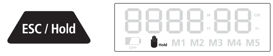 Laserliner RollPilot D12 Electronic Measuring Wheel - display